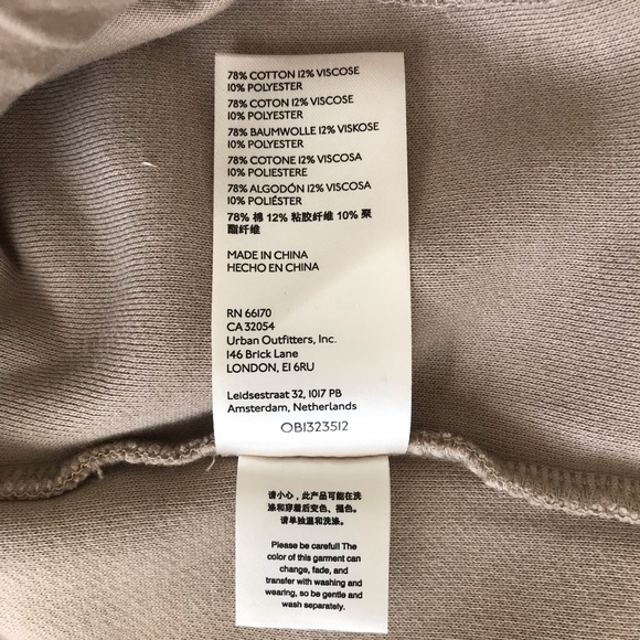 FREE PEOPLE Printed Ruby Jacket In Tea Combo Beige - Picture 16 of 16